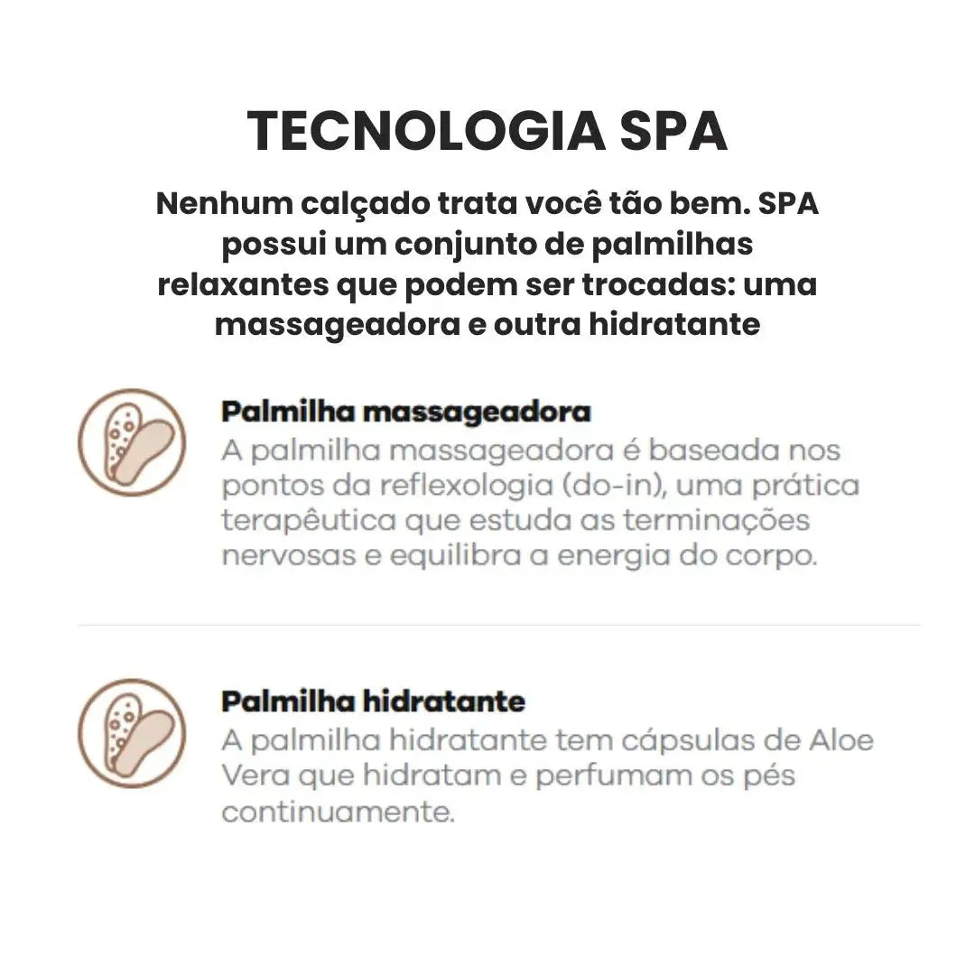 SANDALIA FEMININA ULTRACONFORTO 3 PALMILHAS ARIA - Banana Calçados -
